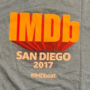 Vintage IMDB graphic-tee from comic-con in 2017. Only available on IMDB yacht